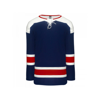Athletic Knit H550B Hockey Jerseys - Washington Alt Navy