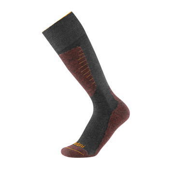 Gordini Winhall Men's Ski Socks - Dark Grey, Brick