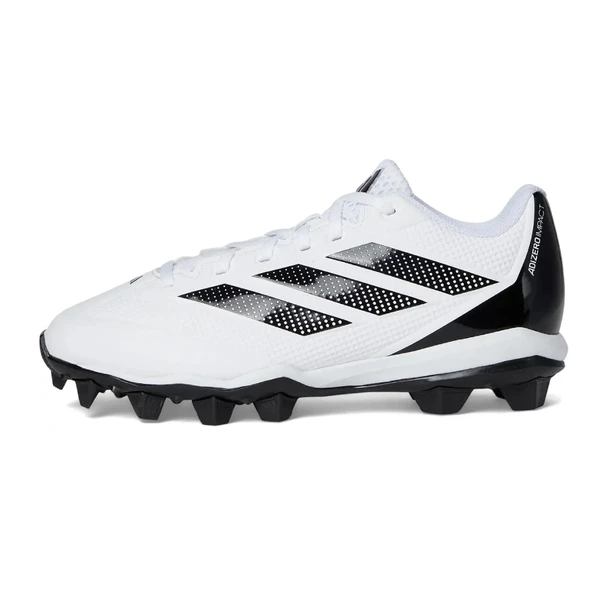 adidas adizero Impact MD K 2.0 Molded Rubber Kids' Baseball & Softball Cleats JH6761 - White, Black