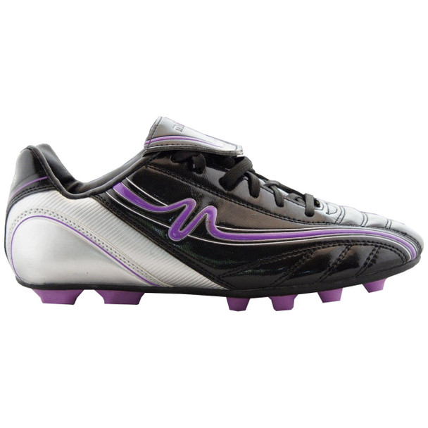 Mitre Valhalla II Junior Soccer Cleats - Black, Purple Mitre Valhalla II Junior Soccer Cleats - Black, Purple