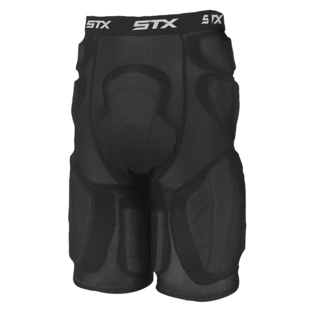 STX Deluxe Men's Lacrosse Goalie Pants - Black