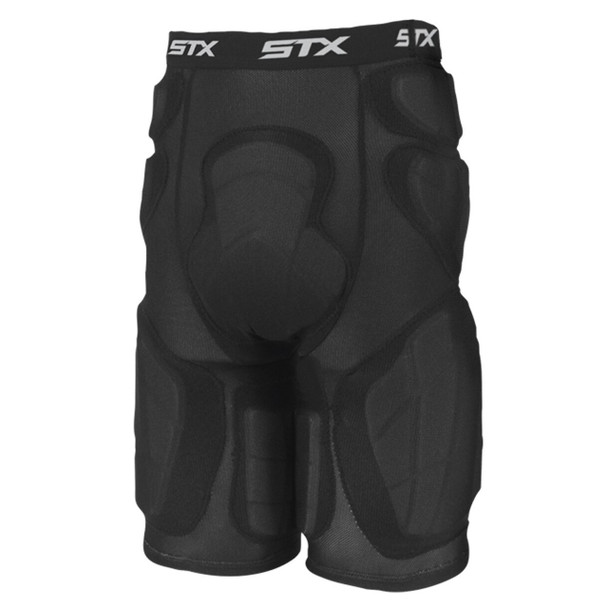STX Deluxe Men's Lacrosse Goalie Pants - Black