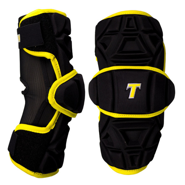 Tron LX Tron Pro Adult Lacrosse Armguards - Black, Gold