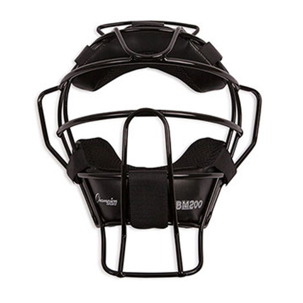 Champion Ultra Light Adult Umpire Mask - Black