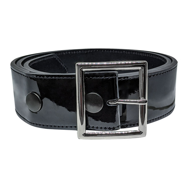 Champro Patent Leather Umpire Belt - Glossy Black