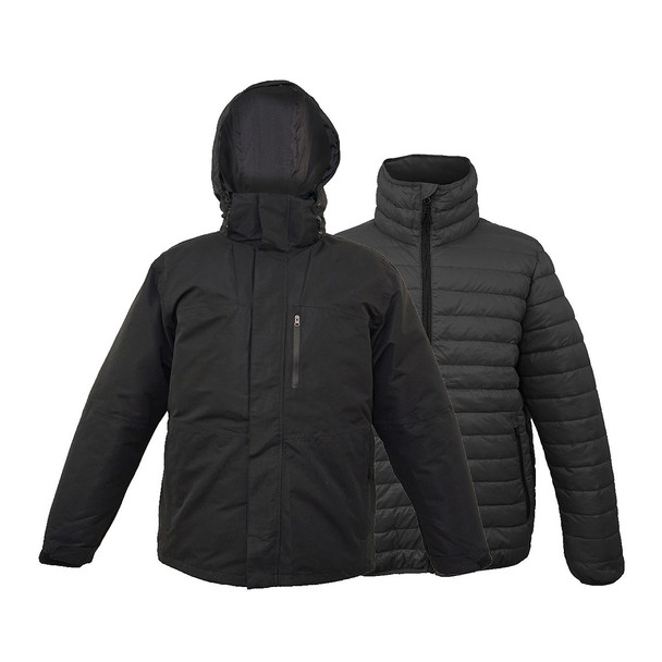 Pulse Altitude 3 in 1 Men's Ski & Snowboard Jacket - Black