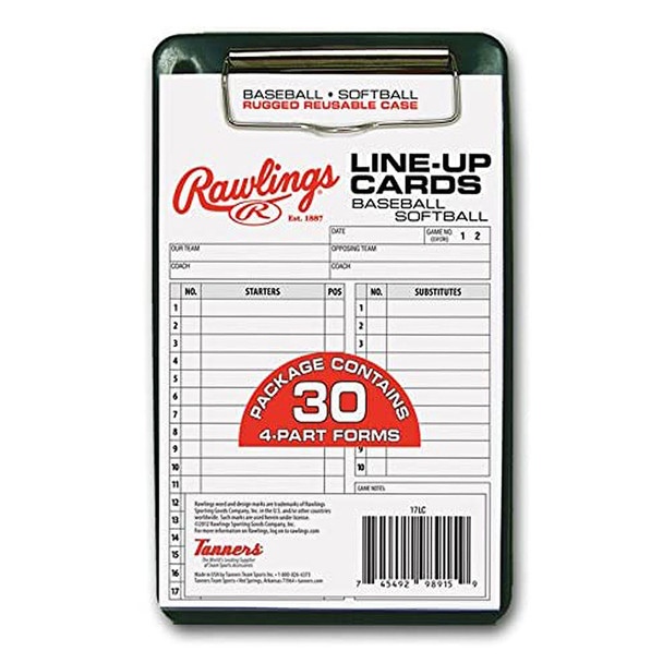 Rawlings System-17 Baseball / Softball Scorebook w/ Case