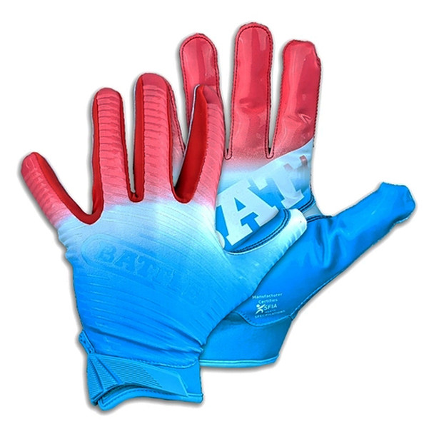 Battle Gradient Doom Adult Football Receiver Gloves