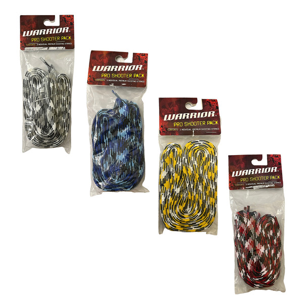 Warrior Lacrosse Pro Shooter Lace 3-Pack