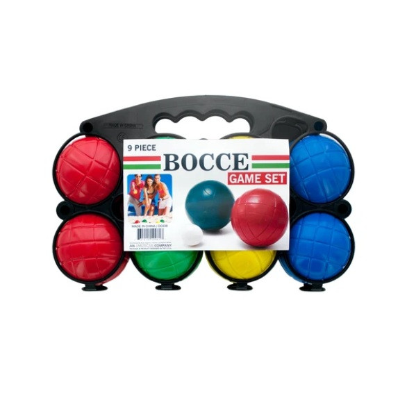 9 Piece Bocce Game Set
