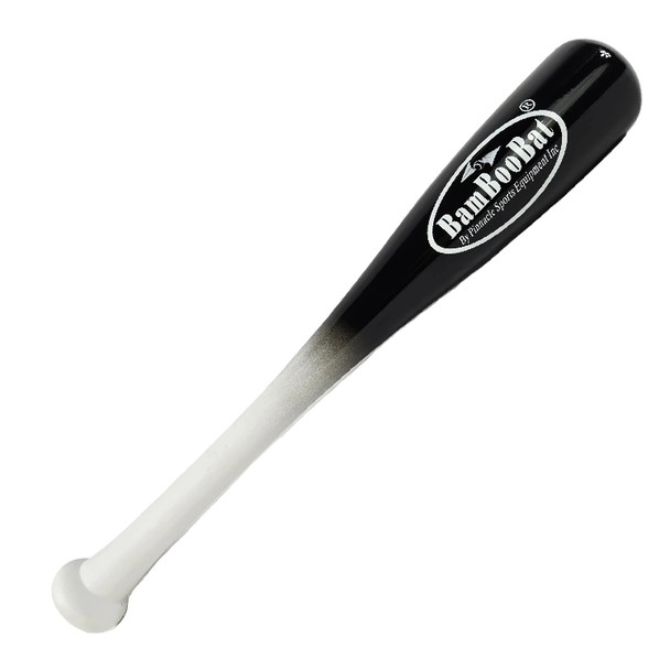BamBooBat 21" One Handed Trainer Bat - Black, White