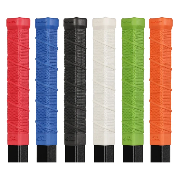 Lizard Skins Snipe Ribbed Rubber Hockey Grip with Classic Knob - Assorted Colors