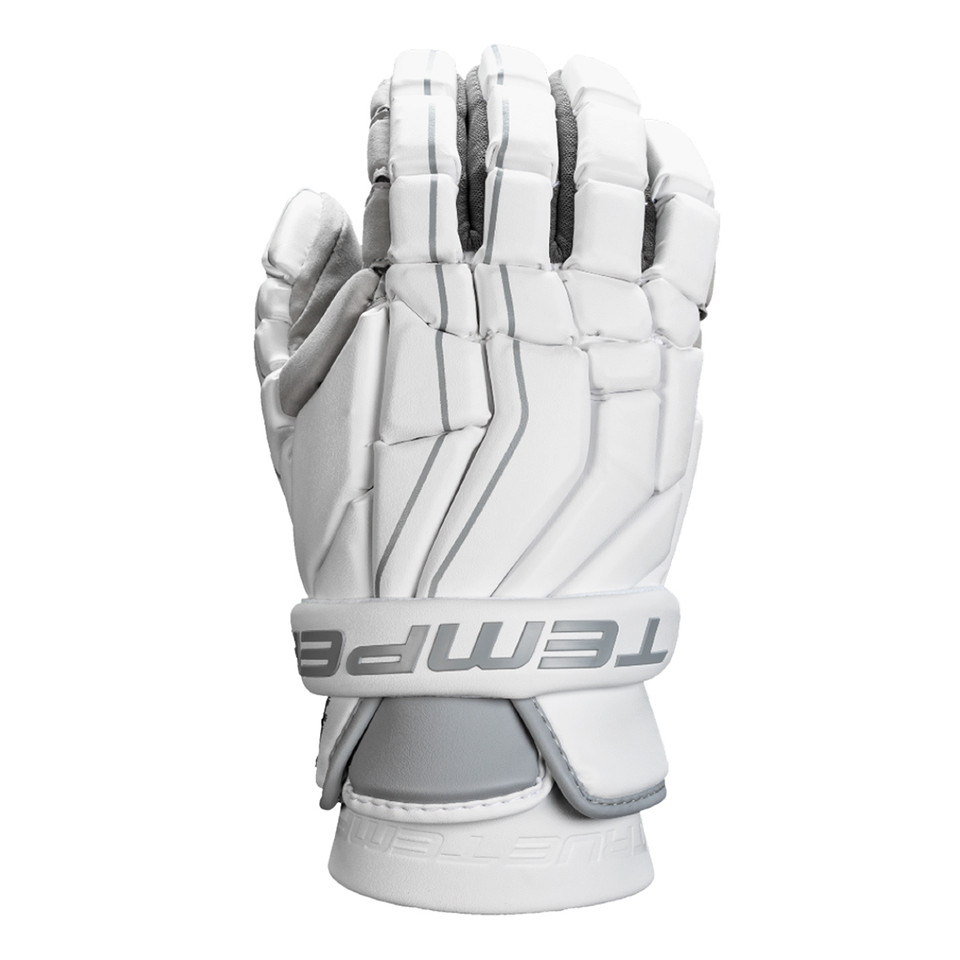 True T1X Senior Lacrosse Goalie Gloves White