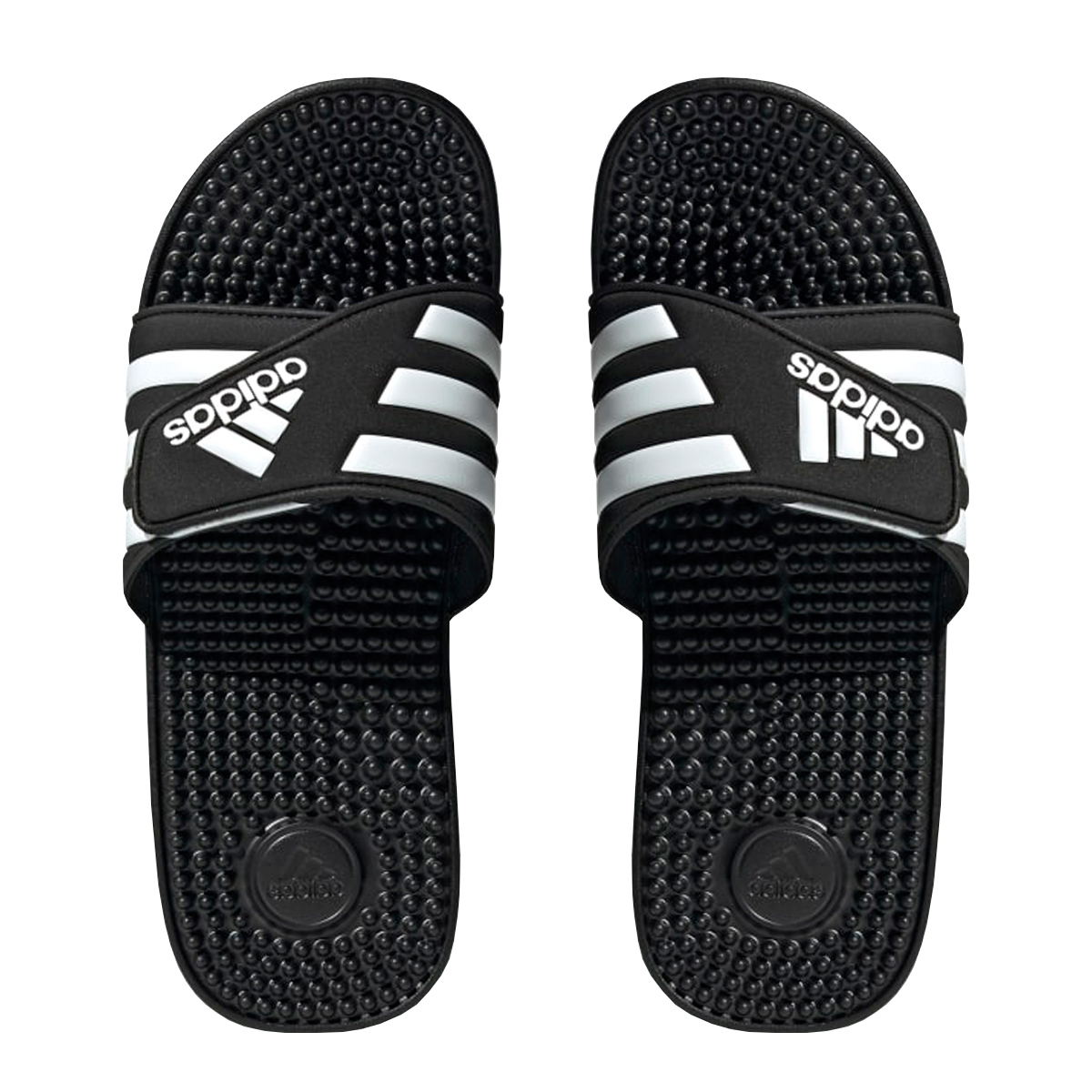 Adidas Adissage Sandals Unisex | Black & White Sandals