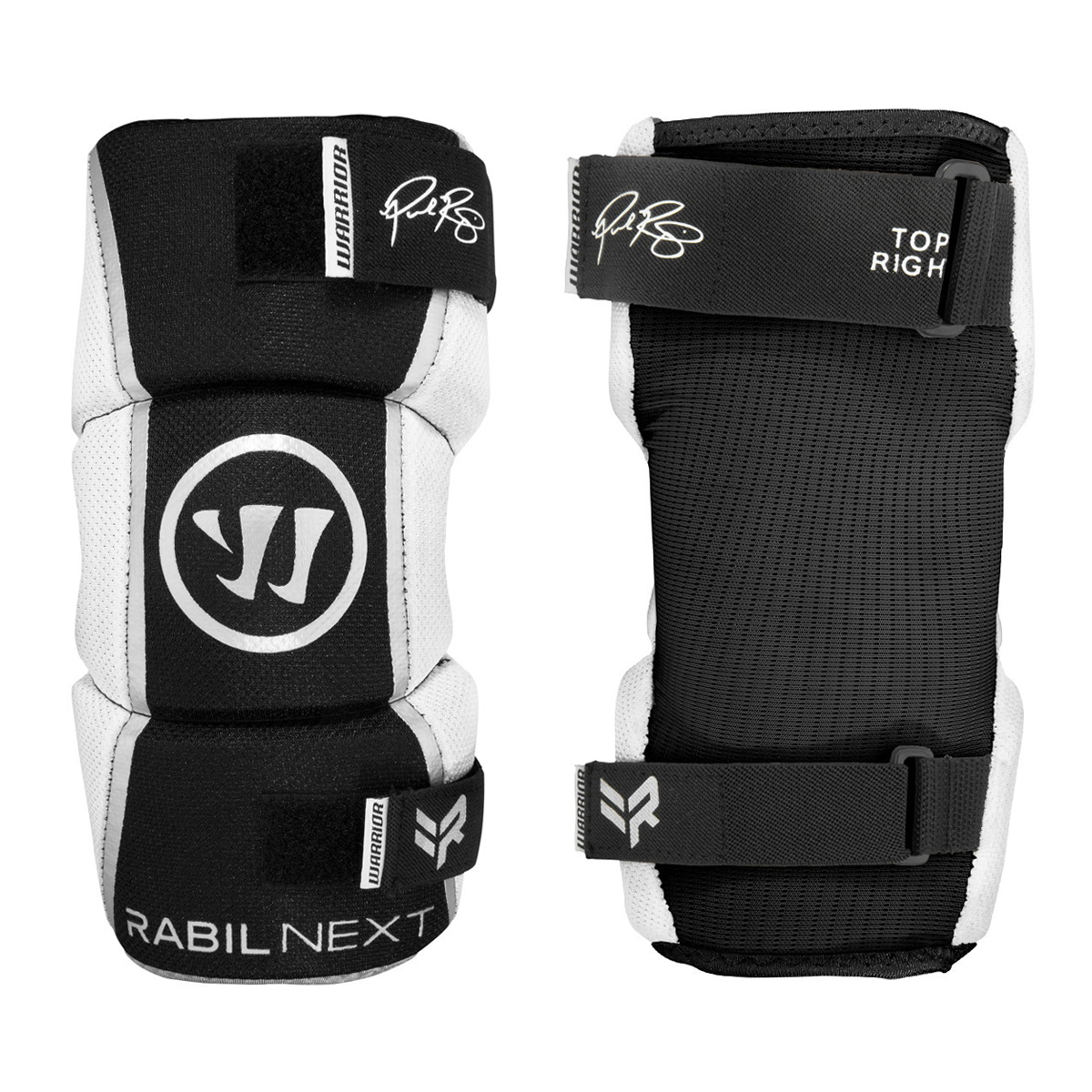 reebok black lacrosse arm pad