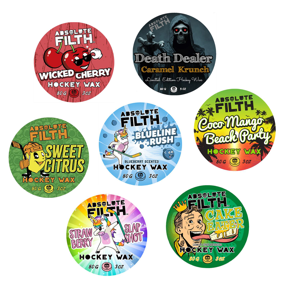 Absolute Filth Scented Hockey Wax