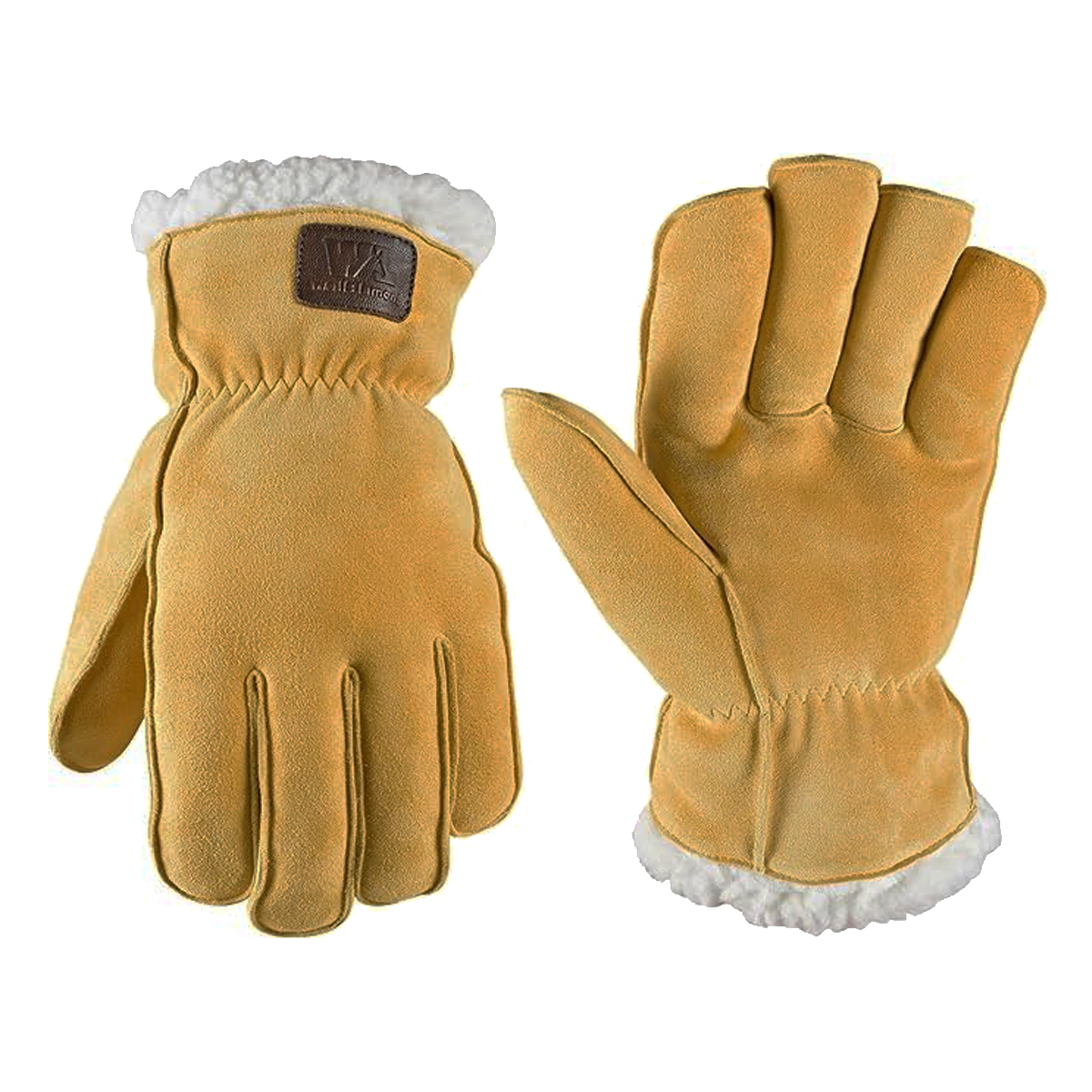 Wells Lamont 990 Cold Weather Deerskin Leather Sherpa Lined Winter