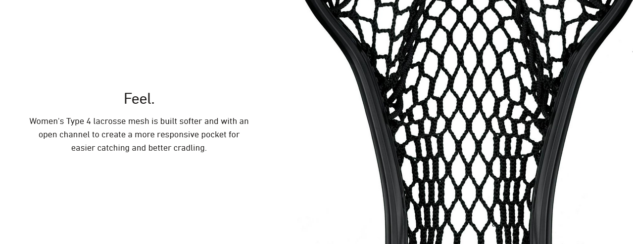 Lacrosse Mesh & Kits Online  Shop Type 4 Mesh for Lacrosse