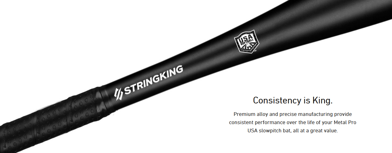Stringking Metal Pro USA Slowpitch Softball Bat -Ball Sports Equipment Discount Store moved b8b0630168f17a24db5e5e46a16728eb