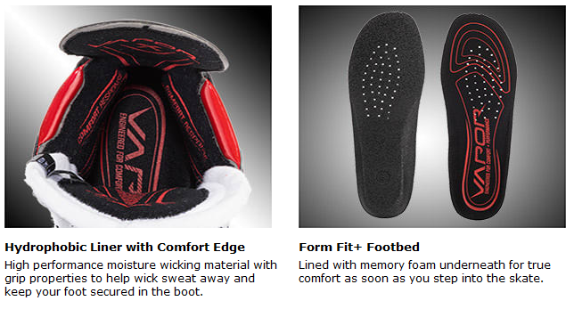 Bauer S21 Vapor 3X Senior Ice Hockey Skates 11 Bauer S21 Vapor 3X Senior Ice Hockey Skates -Ball Sports Equipment Discount Store moved ed47f1866ce3ff41ab30b87e8a1c5344