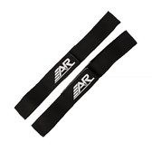 A&R Hockey Shin Guard / Pads Straps - 4 Strap Pack Black