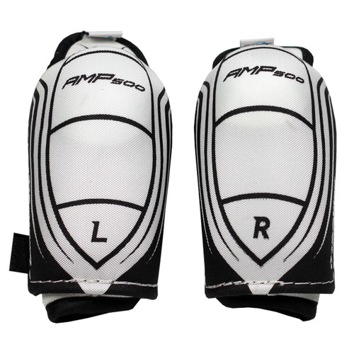 Winnwell AMP500 Junior Hockey Elbow Pads White