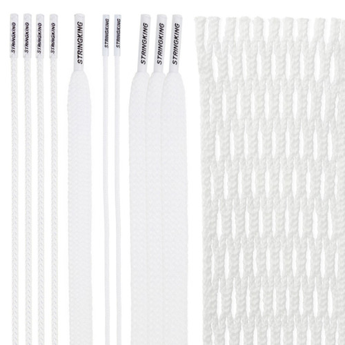 StringKing Lacrosse Type 4F Mesh Kit White