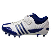 Adidas Brute Force 2 Fly Mid Lacrosse Cleats - Royal / White