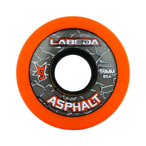 Labeda Gripper Asphalt Hard Inline Hockey Skate Wheels 4 Pack