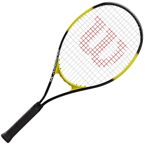Extra Large Racket Wilson Energy XL Oversized Adult Tennis Racket - Black, Yellow ...
