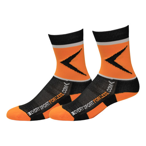 Every Sport For Less Quarter Socks Black, Gold, White