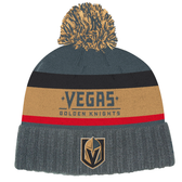 Adidas Las Vegas Golden Knights Cuffed Knit Pom Hat