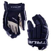 True XC9 2020 Youth Hockey Gloves - Navy 