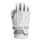 True T1X Senior Lacrosse Goalie Gloves - White