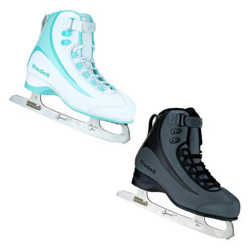 RIEDELL Model 133DM White Med Width Size 5 Womens Figure Skates. -   Canada