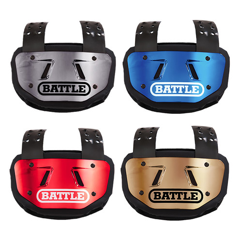 Battle Chrome 5.75" Youth Football Back Plate