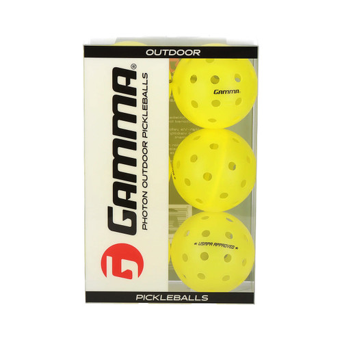 Gamma Photon Outdoor Pickleball 6 Ball Set