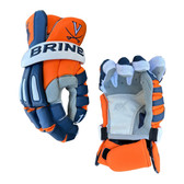 Brine King Elite NCAA Custom Men's Lacrosse Gloves - University of Virginia Cavaliers