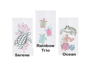 Embroidered Flour Sack Towel 