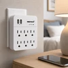 4K WIFI Wireless Hidden Spy Nanny Camera in Functional Wall Plug Outlet 