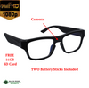 1080P Hidden Covert Spy Camera DVR in Unisex Reading Glasses with Not Visible Lens
