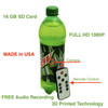 Full HD Hidden Camera built into Soda Bottle | Spy DVR with Audio