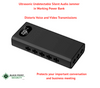 Ultrasonic Jammer Audio Camera Recording Blocker Power Bank