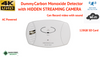 4K WiFi Carbon Monoxide Detector Security Camera