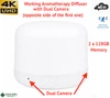 Dual 4K WiFi Security Camera Aromatherapy Diffuser