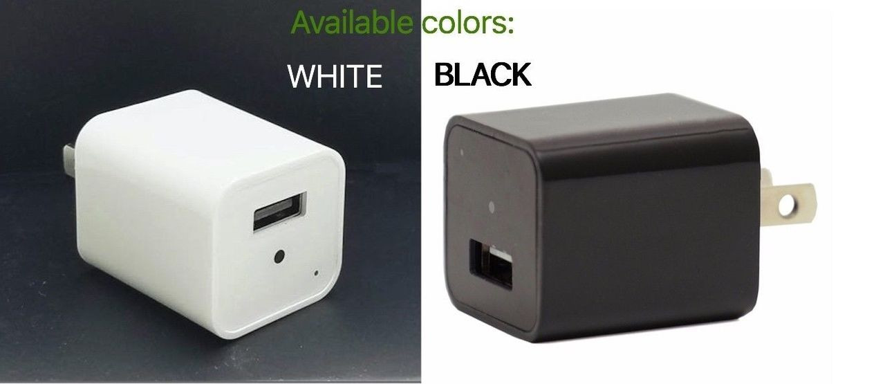 iPhone Wall AC USB Charger Hidden Spy 