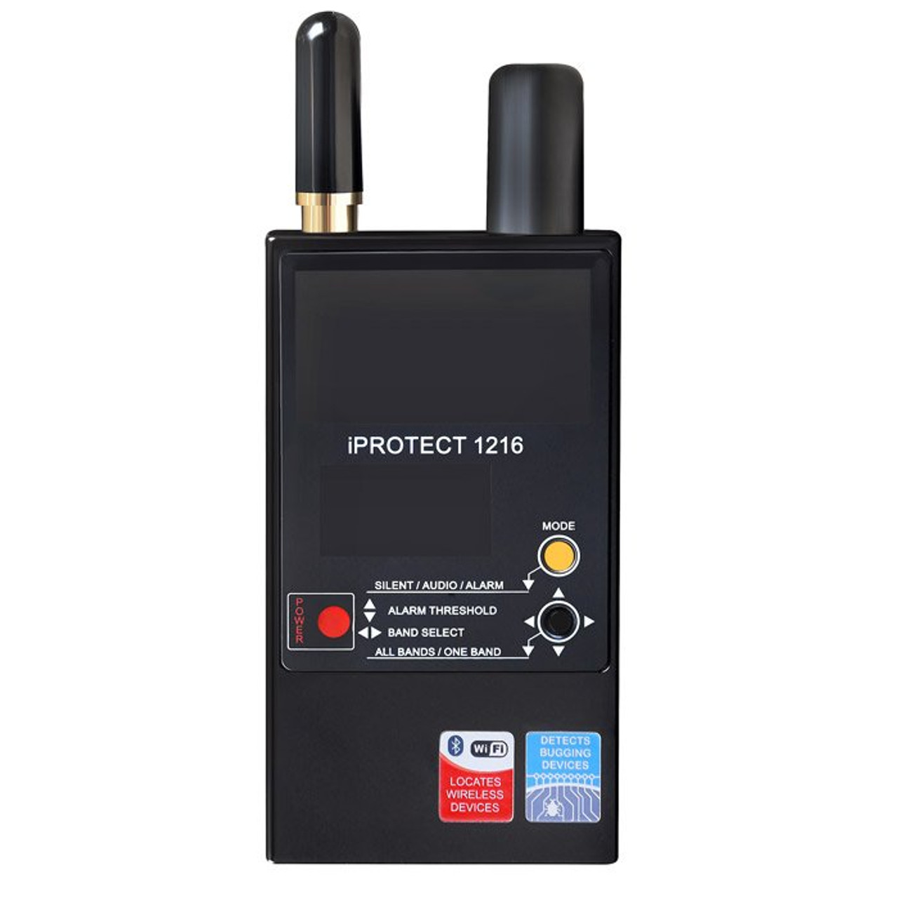 RF Detector 1216 iProtect 3-Band  Wireless Signal Wand.