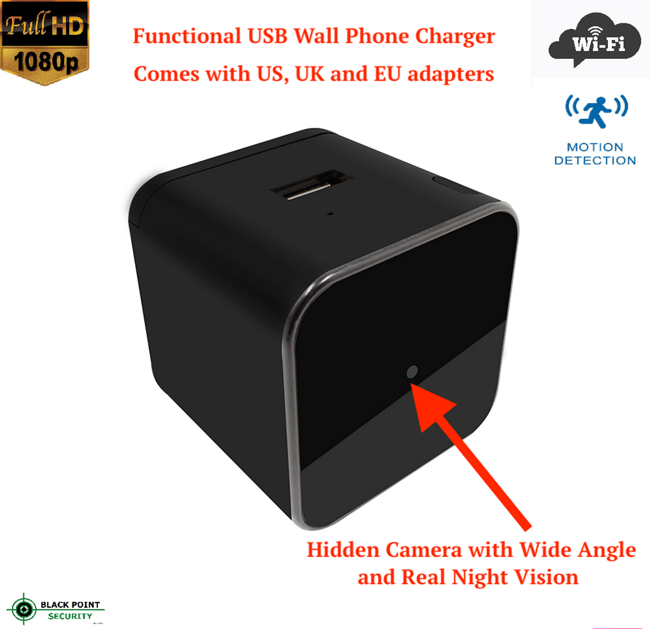 wifi charger camera