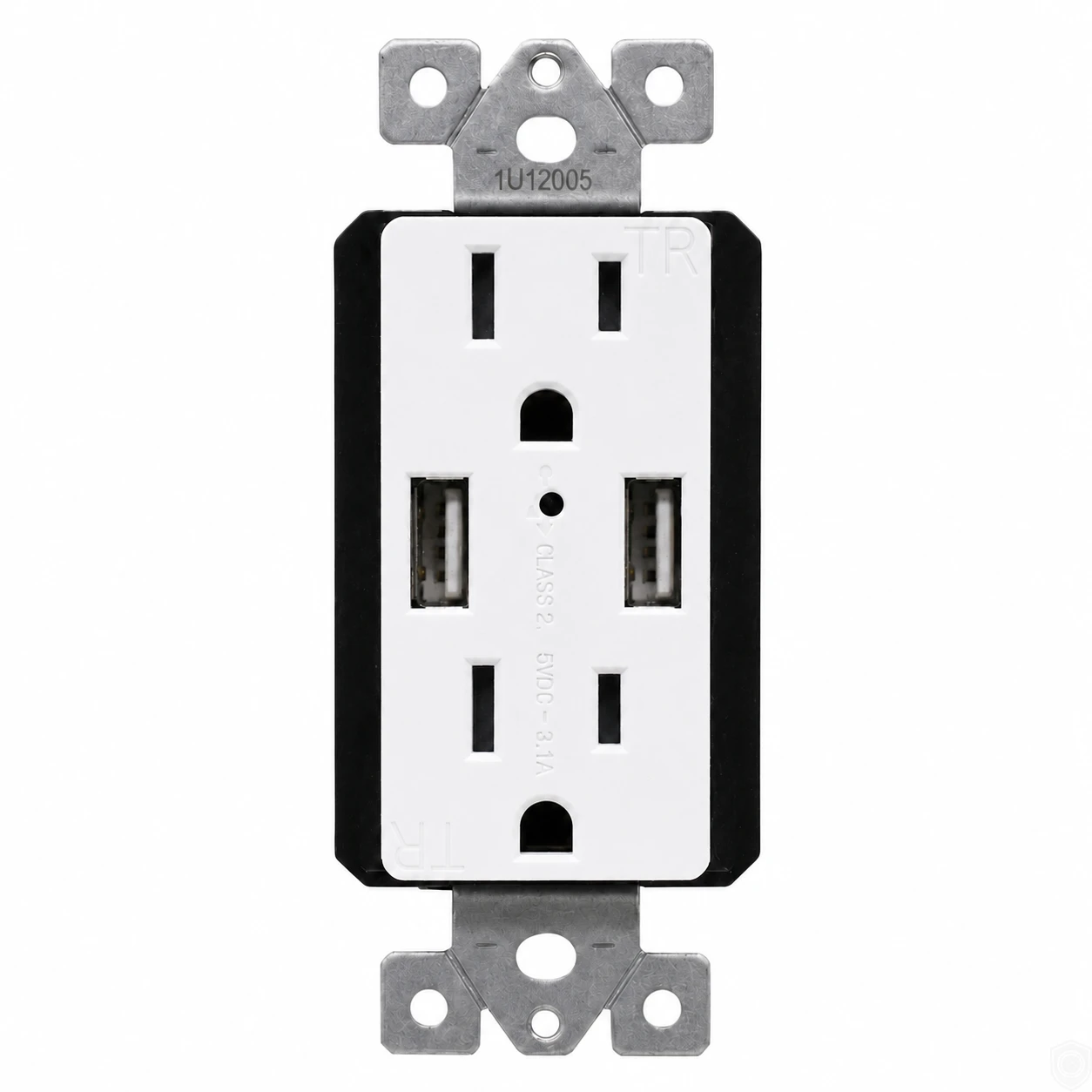 4K HD Wall AC WiFi Decora Functional Electrical USB Outlet Hidden Nanny Camera