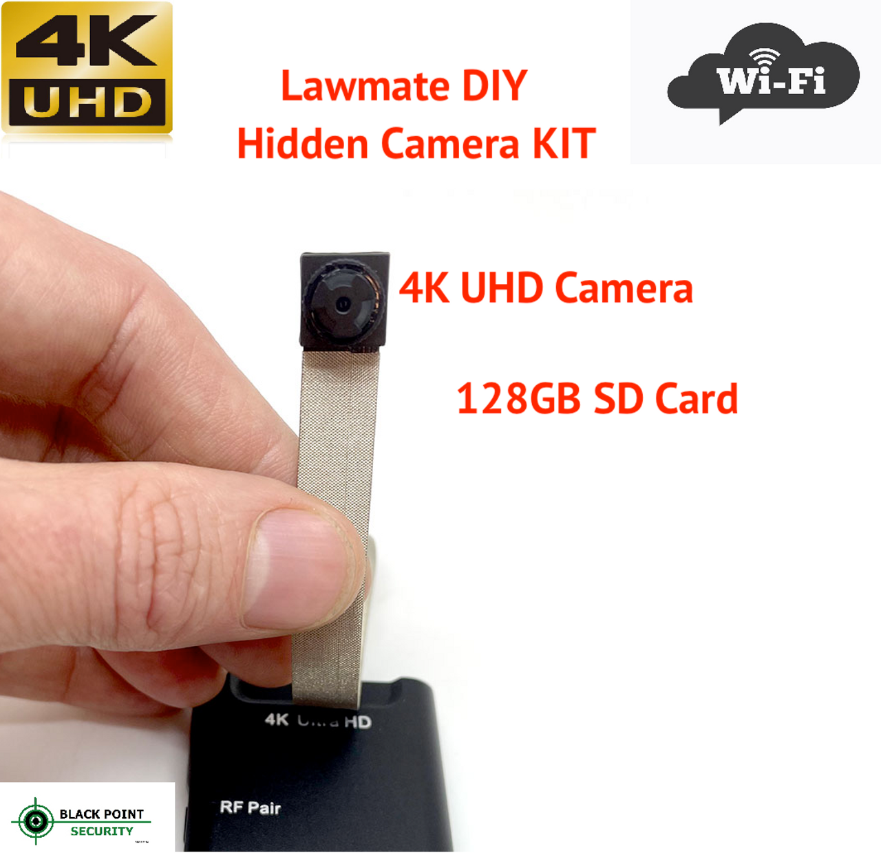LawMate PV-DY40UW 4K UHD DIY Hidden Camera Kit